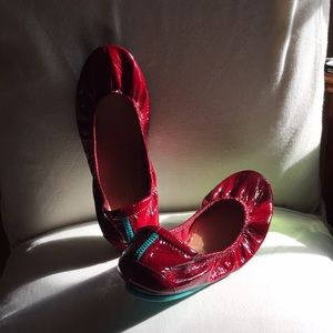 Tieks Ruby Red Patant